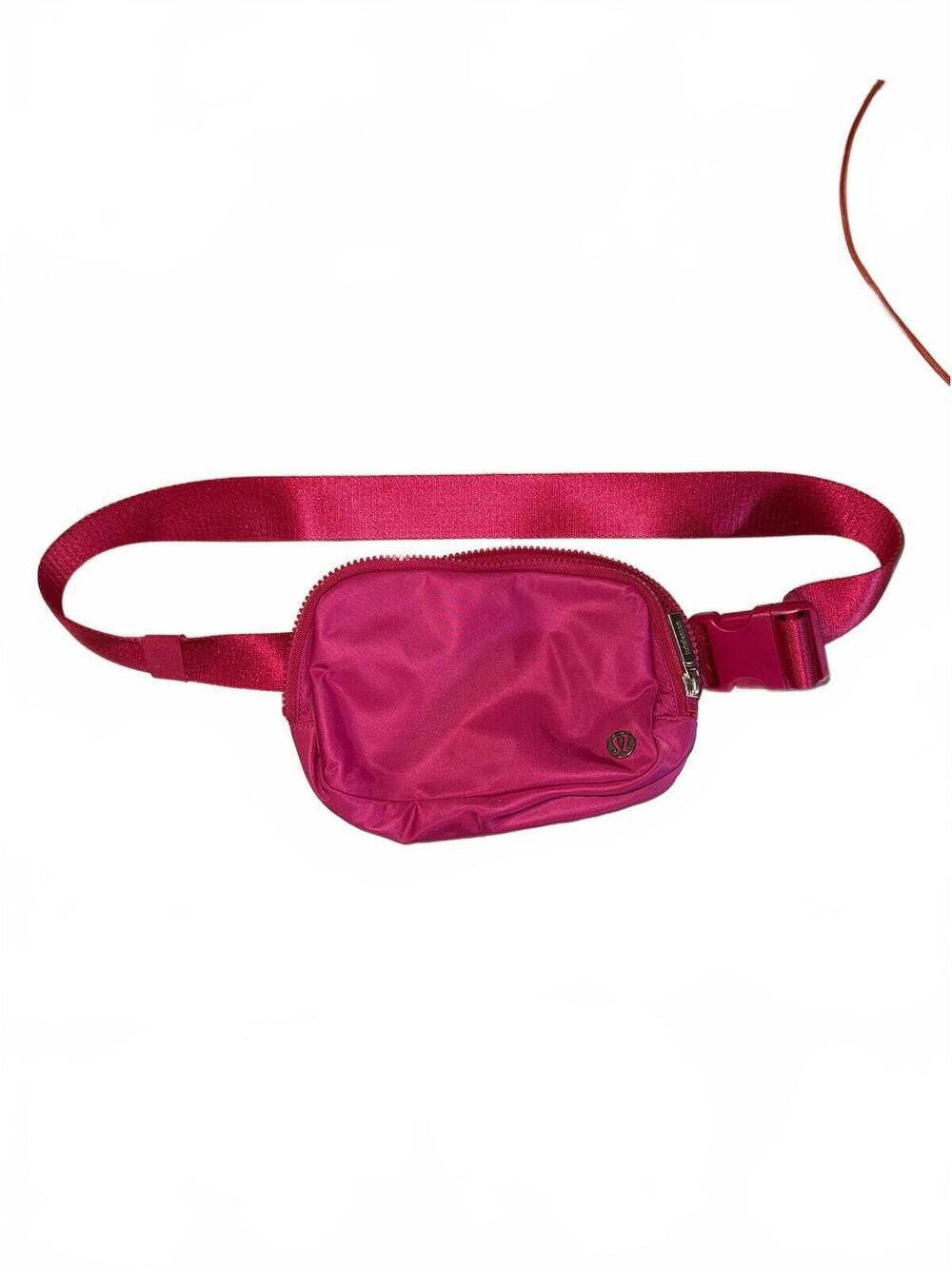 Lululemon Hot Pink Belt Bag Excellent Condition